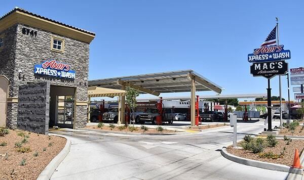 Andy's Express Wash and Mac's Automotive on Carson Street in Lakewood