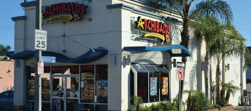 Archibald's Drive Thru restaurant storefront
